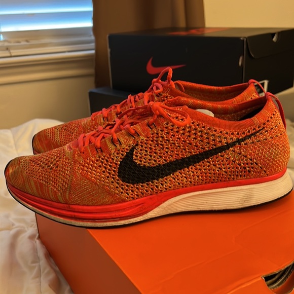 Orange Flyknit Racer - Picture 3 of 7